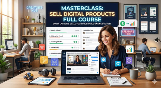 DIGITAL PRODUCT SELLING COURSE